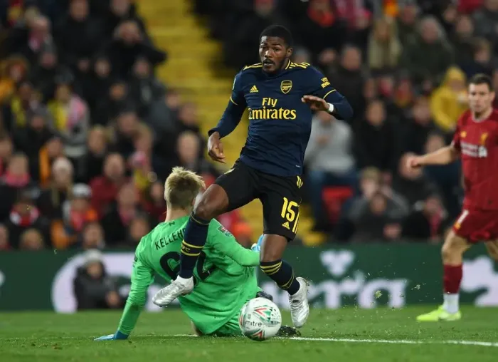 Framed Print : Ainsley Maitland-Niles Scores Stunner: Arsenal Stuns Liverpool in Carabao Cup Framed Print : Ainsley Maitland-Niles Scores Stunner: Arsenal Stuns Liverpool in Carabao Cup