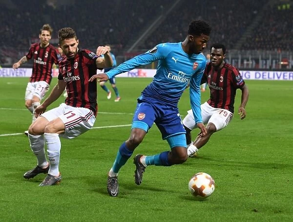 Ainsley Maitland-Niles vs Fabio Borini: Clash of the Wings in AC Milan vs Arsenal Europa League Clash