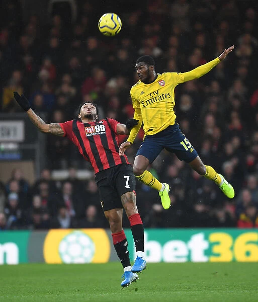 Ainsley Maitland-Niles vs. Joshua King: Intense Clash in AFC Bournemouth vs. Arsenal FC Premier League Match