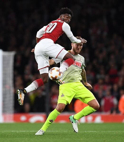 Ainsley Maitland-Niles vs Marco Hoger: Clash in the Europa League between Arsenal and 1. FC Koeln