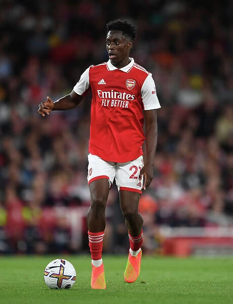Albert Sambi Lokonga in Action: Arsenal vs. Aston Villa, 2022-23 Premier League