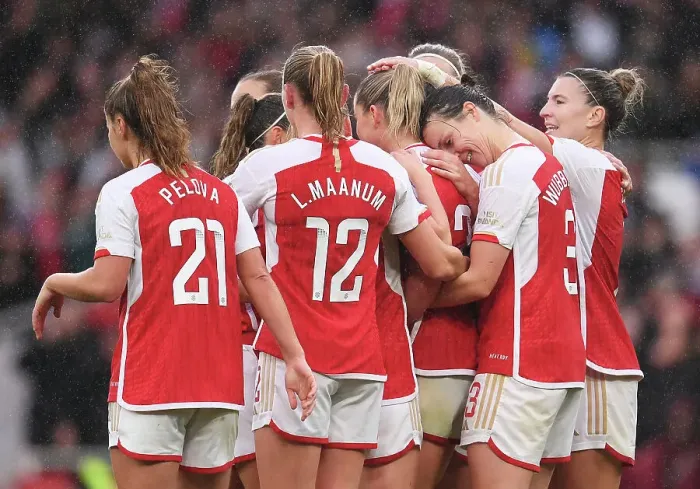 Framed Print : Alessia Russo's Historic Four-Goal Performance: Arsenal Women's Super League Victory Over Chelsea FC at Emirates Stadium Framed Print : Alessia Russo's Historic Four-Goal Performance: Arsenal Women's Super League Victory Over Chelsea FC at Emirates Stadium