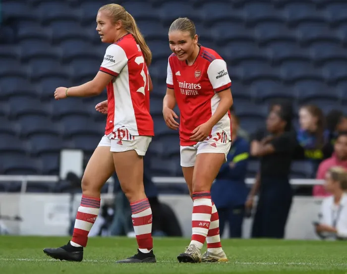 Framed Print : Alex Hennessy Scores Brace: Arsenal Women Crush Tottenham Hotspur in Dominant MIND Series Match Framed Print : Alex Hennessy Scores Brace: Arsenal Women Crush Tottenham Hotspur in Dominant MIND Series Match