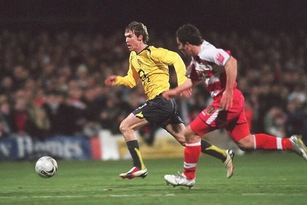 Alex Hleb (Arsenal) Sean McDaid (Doncaster). Doncaster Rovers 2:2 Arsenal