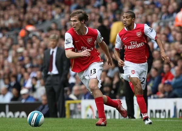 Alex Hleb and Gael Clichy (Arsenal)