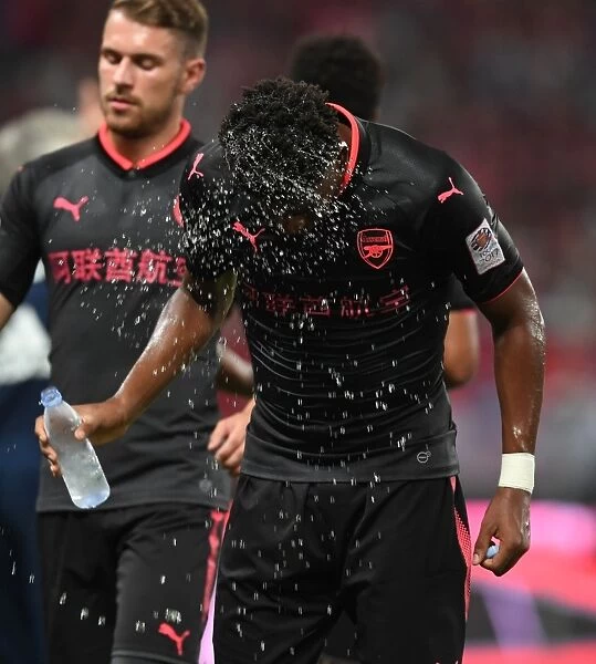 Alex Iwobi in Action: Arsenal vs Bayern Munich, Shanghai 2017