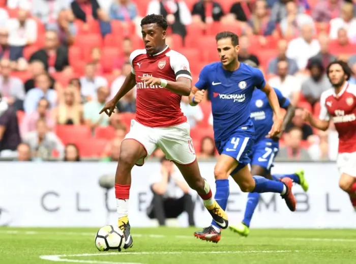 Framed Print : Alex Iwobi in Action: Arsenal vs. Chelsea - FA Community Shield 2017-18 Framed Print : Alex Iwobi in Action: Arsenal vs. Chelsea - FA Community Shield 2017-18