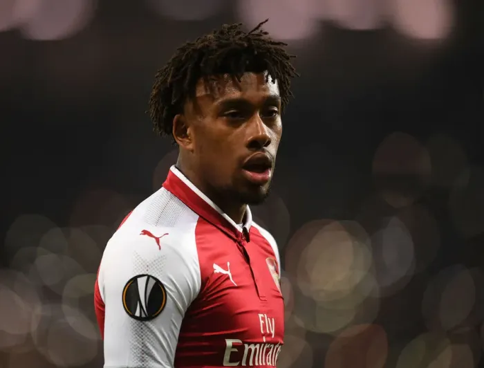 Framed Print : Alex Iwobi in Action: Arsenal vs. CSKA Moscow, UEFA Europa League Quarterfinals, Moscow, Russia (2018) Framed Print : Alex Iwobi in Action: Arsenal vs. CSKA Moscow, UEFA Europa League Quarterfinals, Moscow, Russia (2018)