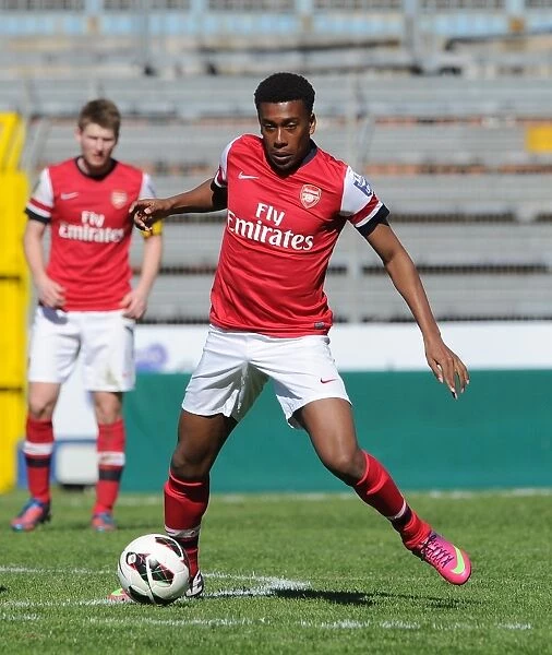 Alex Iwobi (Arsenal). Arsenal U19 1: 3 Sporting Lisbon U19. Nextgen Series 3rd Place Play-off
