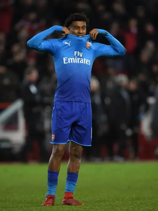 Framed Print : Alex Iwobi: Arsenal's FA Cup Triumph over Nottingham Forest