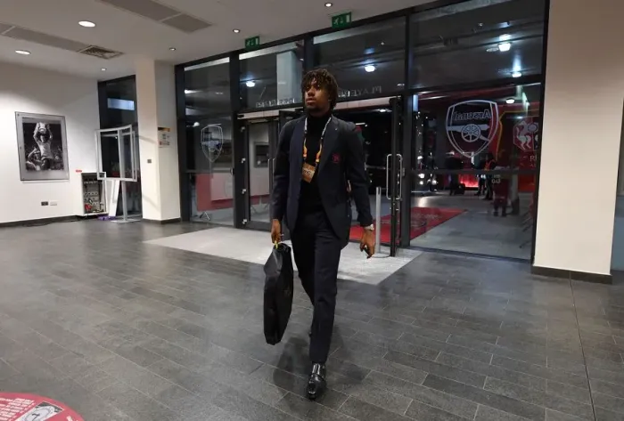 Framed Print : Alex Iwobi - Arsenal's Ready-for-Battle Midfielder Ahead of Arsenal vs Stade Rennais UEFA Europa League Clash Framed Print : Alex Iwobi - Arsenal's Ready-for-Battle Midfielder Ahead of Arsenal vs Stade Rennais UEFA Europa League Clash