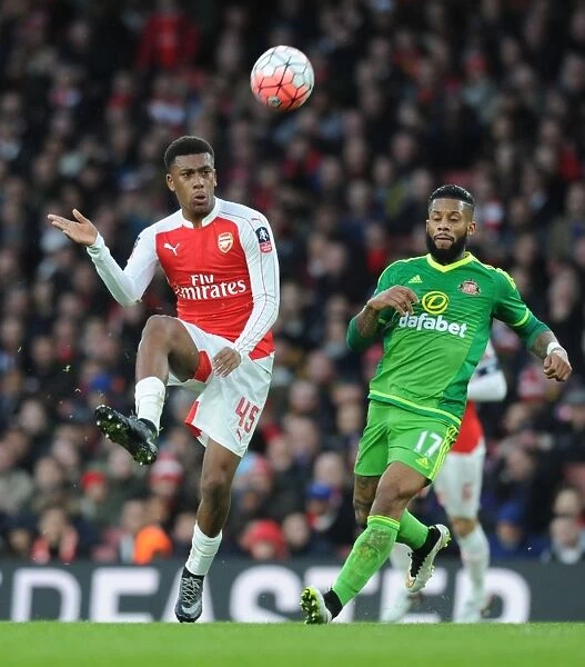Alex Iwobi Outsmarts Jermain Lens: Arsenal's FA Cup Triumph