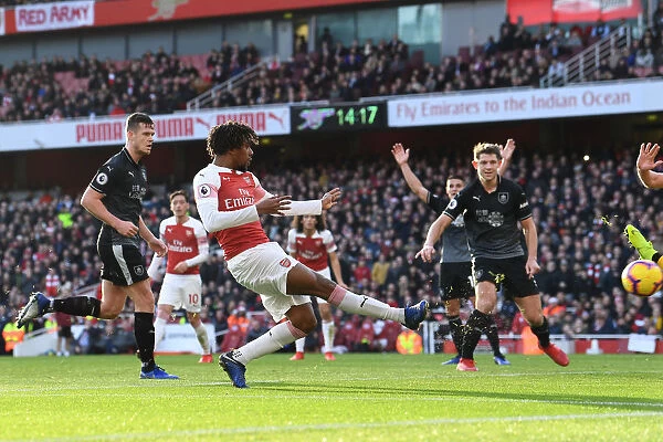 Alex Iwobi Scores Arsenal's Third Goal Against Burnley in Premier League