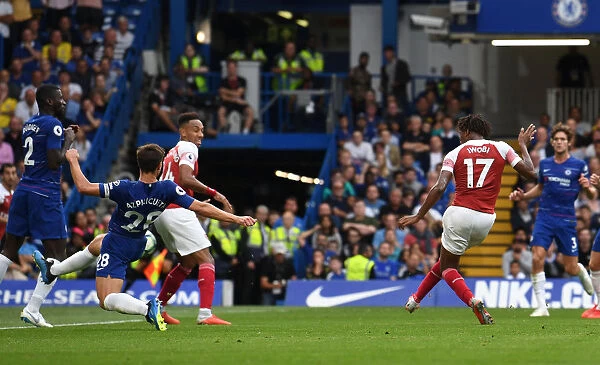 Alex Iwobi Scores Arsenal's Second Goal: Chelsea vs Arsenal, Premier League 2018-19