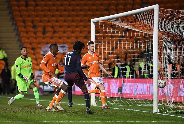 Alex Iwobi Scores Third Goal: Blackpool vs Arsenal, FA Cup 2019
