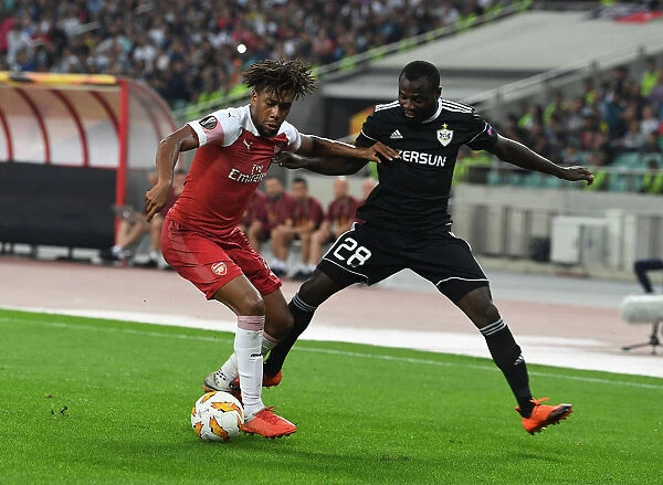 Alex Iwobi vs Con Delari: Clash in the Europa League between Qarabag and Arsenal