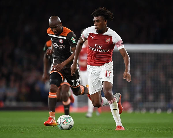 Alex Iwobi's Slick Moves: Outsmarting Kamohelo Mokotjo in Arsenal's Carabao Cup Victory