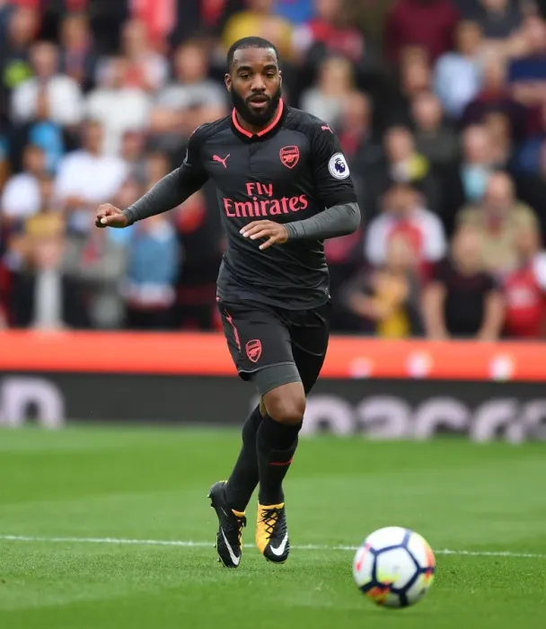 Framed Print : Alex Lacazette in Action: Stoke City vs Arsenal, Premier League 2017-18 Framed Print : Alex Lacazette in Action: Stoke City vs Arsenal, Premier League 2017-18