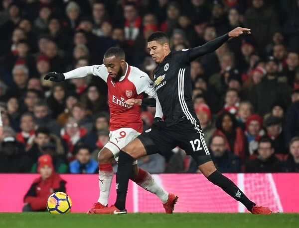 Alex Lacazette Outsmarts Chris Smalling: Thrilling Arsenal Victory over Manchester United, 2017-18 Premier League