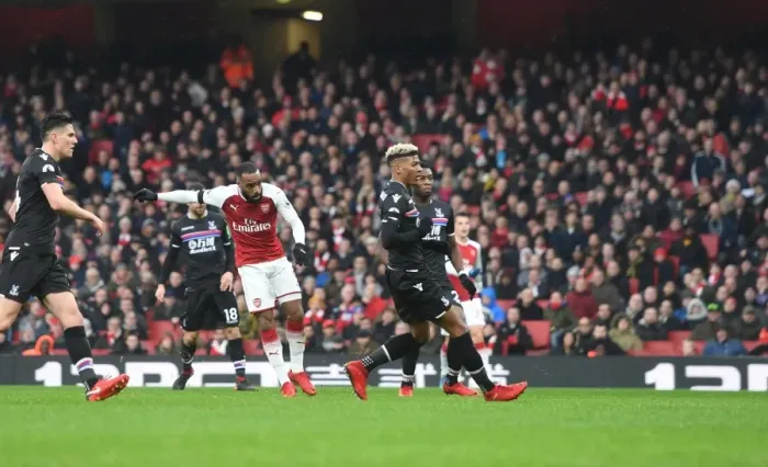 Framed Print : Alex Lacazette Scores Fourth Goal: Arsenal vs. Crystal Palace, Premier League 2017-18 Framed Print : Alex Lacazette Scores Fourth Goal: Arsenal vs. Crystal Palace, Premier League 2017-18