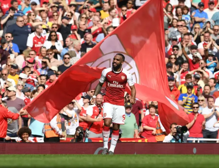 Framed Print : Alex Lacazette's Hat-Trick: Arsenal Triumphs Over West Ham United in the Premier League Framed Print : Alex Lacazette's Hat-Trick: Arsenal Triumphs Over West Ham United in the Premier League