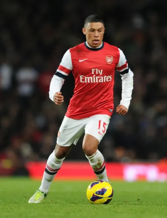 Framed Print : Alex Oxlade-Chamberlain in Action: Arsenal vs Swansea City, Premier League 2012-13 Framed Print : Alex Oxlade-Chamberlain in Action: Arsenal vs Swansea City, Premier League 2012-13