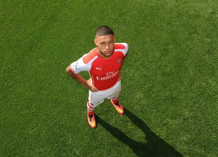 Framed Print : Alex Oxlade-Chamberlain (Arsenal). Arsenal 1st Team Photocall. Emirates Stadium, 7 / 8 / 14 Framed Print : Alex Oxlade-Chamberlain (Arsenal). Arsenal 1st Team Photocall. Emirates Stadium, 7 / 8 / 14