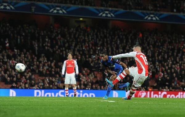 Alex Oxlade-Chamberlain Scores the Decisive Goal: Arsenal vs AS Monaco, UEFA Champions League Round of 16