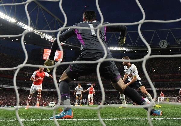 Alex Oxlade-Chamberlain Scores the Winner: Arsenal vs. Tottenham Hotspur, Premier League 2014-15