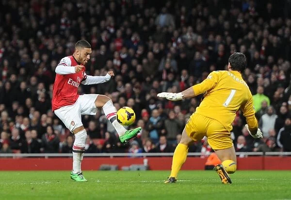 Alex Oxlade-Chamberlain Scores the Winning Goal: Arsenal's Triumph over Crystal Palace in the Premier League 2013-14