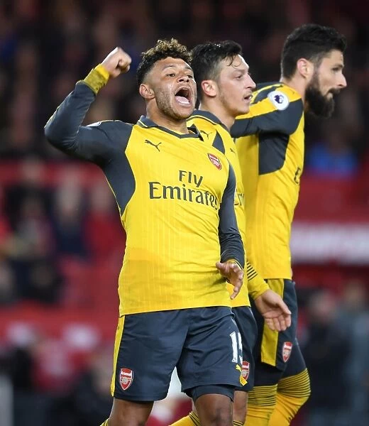 Alex Oxlade-Chamberlain's Double: Arsenal's Victory Over Middlesbrough in the Premier League