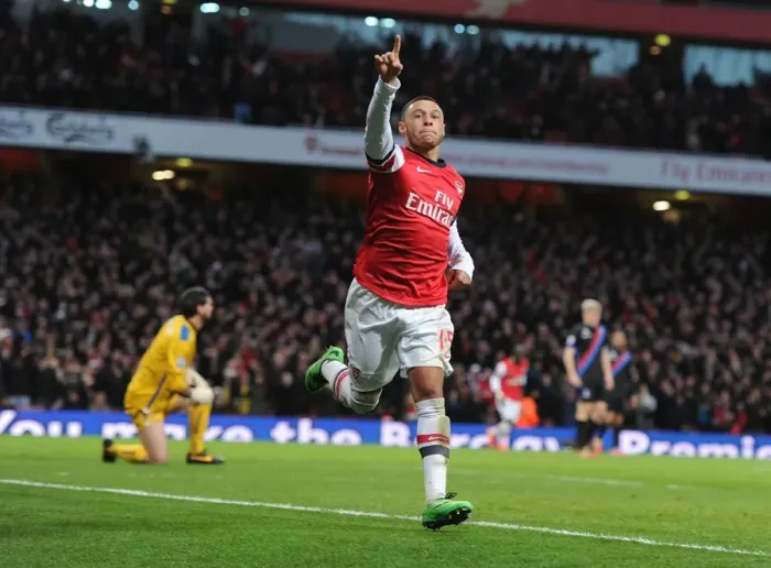 Framed Print : Alex Oxlade-Chamberlain's Stunning Goal: Arsenal vs Crystal Palace, Premier League 2013-14 Framed Print : Alex Oxlade-Chamberlain's Stunning Goal: Arsenal vs Crystal Palace, Premier League 2013-14