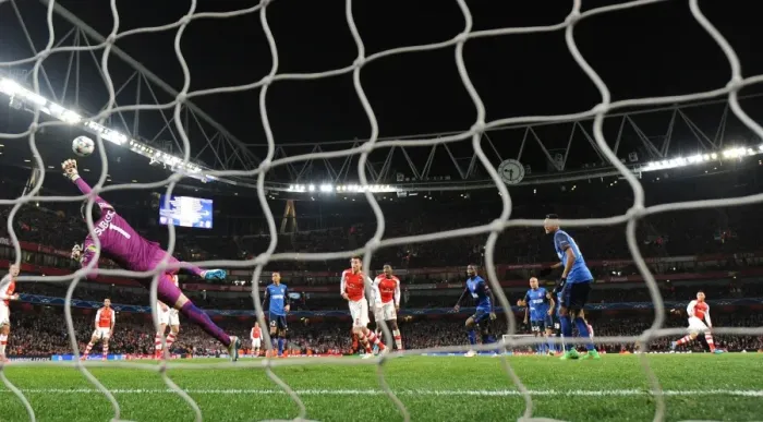 Framed Print : Alex Oxlade-Chamberlain's Thrilling Winner: Arsenal vs AS Monaco, UEFA Champions League Round of 16 Framed Print : Alex Oxlade-Chamberlain's Thrilling Winner: Arsenal vs AS Monaco, UEFA Champions League Round of 16