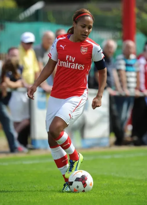 Framed Print : Alex Scott in Action: Arsenal Ladies vs. Millwall Lionesses - WSL Cup Framed Print : Alex Scott in Action: Arsenal Ladies vs. Millwall Lionesses - WSL Cup