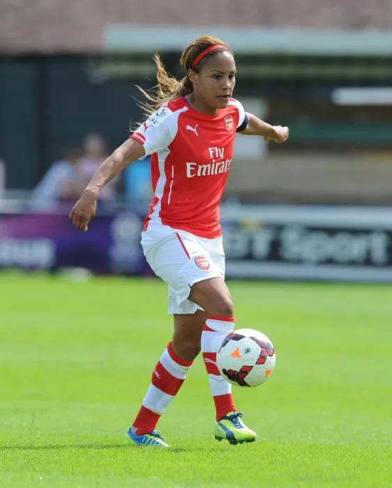 Framed Print : Alex Scott in Action: Arsenal Ladies vs. Millwall Lionesses - WSL Cup Framed Print : Alex Scott in Action: Arsenal Ladies vs. Millwall Lionesses - WSL Cup
