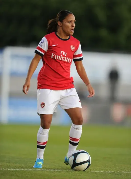Framed Print : Alex Scott in Action: Arsenal vs. Bristol Academy (FA WSL, 2012) Framed Print : Alex Scott in Action: Arsenal vs. Bristol Academy (FA WSL, 2012)