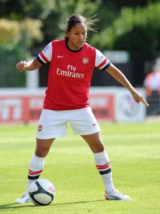 Framed Print : Alex Scott in Action: Arsenal vs. Lincoln Ladies (FA WSL 2012-13) Framed Print : Alex Scott in Action: Arsenal vs. Lincoln Ladies (FA WSL 2012-13)