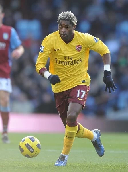 Alex Song (Arsenal). Aston Villa 2: 4 Arsenal. Barclays Premier League. Villa Park