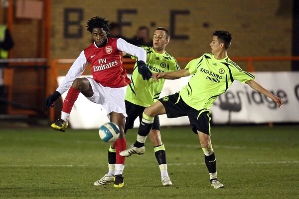 Alex Song (Arsenal) Jimmy Smith and Sergio Tejera Rordiguez (Chelsea)