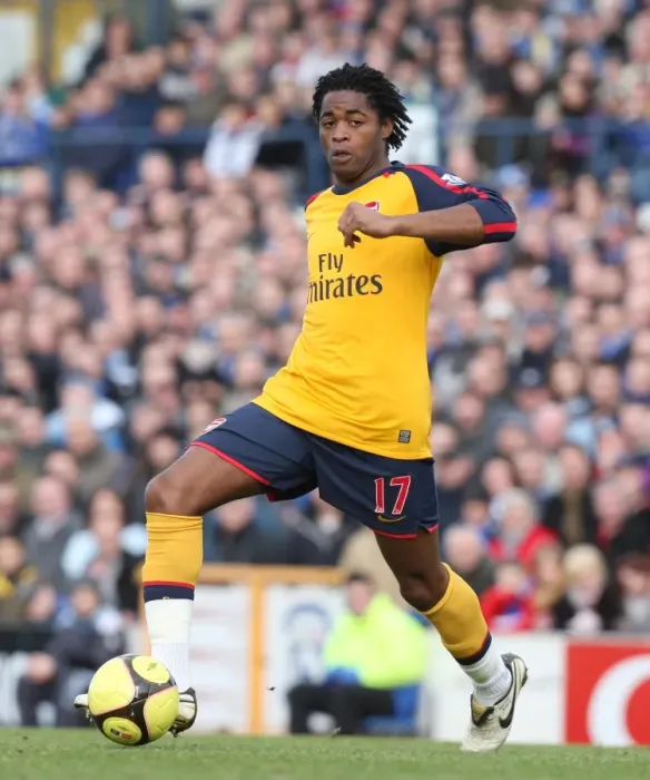 Framed Print : Alex Song: The FA Cup Stalemate at Ninian Park - Arsenal vs. Cardiff City, 25 / 1 / 09