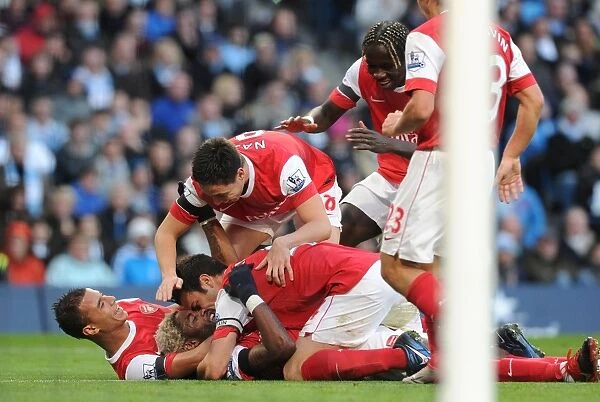 Alex Song's Brace: Arsenal's Triumphant 3-0 Victory Over Manchester City in 2010