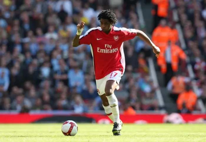Framed Print : Alex Song's Triumph: Arsenal's 2-0 Victory Over Manchester City (April 4, 2009), Barclays Premier League, Emirates Stadium Framed Print : Alex Song's Triumph: Arsenal's 2-0 Victory Over Manchester City (April 4, 2009), Barclays Premier League, Emirates Stadium