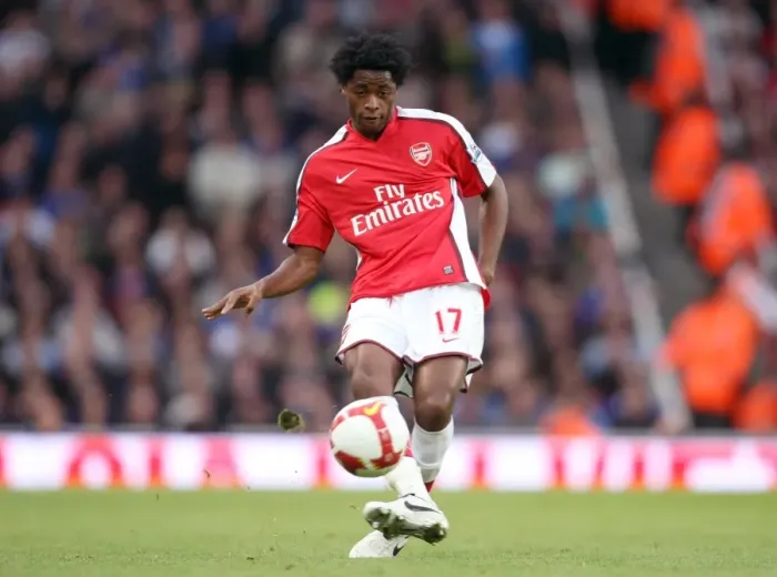 Framed Print : Alex Song's Triumph: Arsenal's 3:1 Victory Over Everton in the Barclays Premier League (October 18, 2008) Framed Print : Alex Song's Triumph: Arsenal's 3:1 Victory Over Everton in the Barclays Premier League (October 18, 2008)