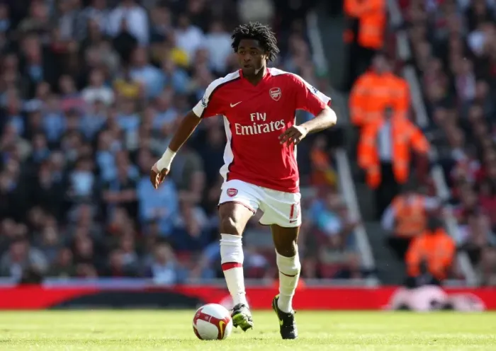 Framed Print : Alex Song's Victory: Arsenal 2-0 Manchester City, Barclays Premier League, Emirates Stadium, 4 / 4 / 09