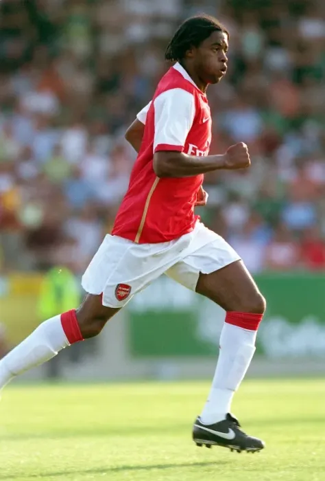 Framed Print : Alex Song's Victory: Arsenal's Pre-Season Triumph Over SV Mattersburg (2006) Framed Print : Alex Song's Victory: Arsenal's Pre-Season Triumph Over SV Mattersburg (2006)