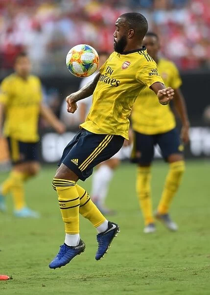 Alexandre Lacazette in Action: Arsenal vs. Fiorentina, 2019 International Champions Cup