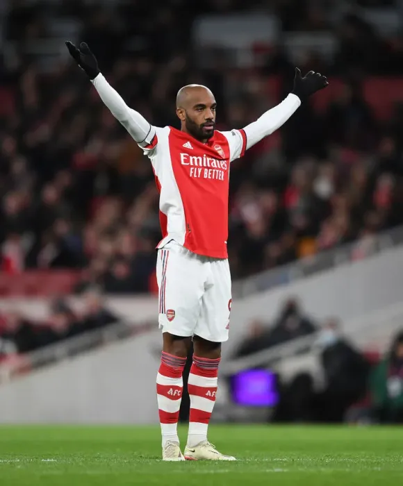 Framed Print : Alexandre Lacazette in Action: Arsenal vs. Wolverhampton Wanderers (Premier League 2021-22) Framed Print : Alexandre Lacazette in Action: Arsenal vs. Wolverhampton Wanderers (Premier League 2021-22)
