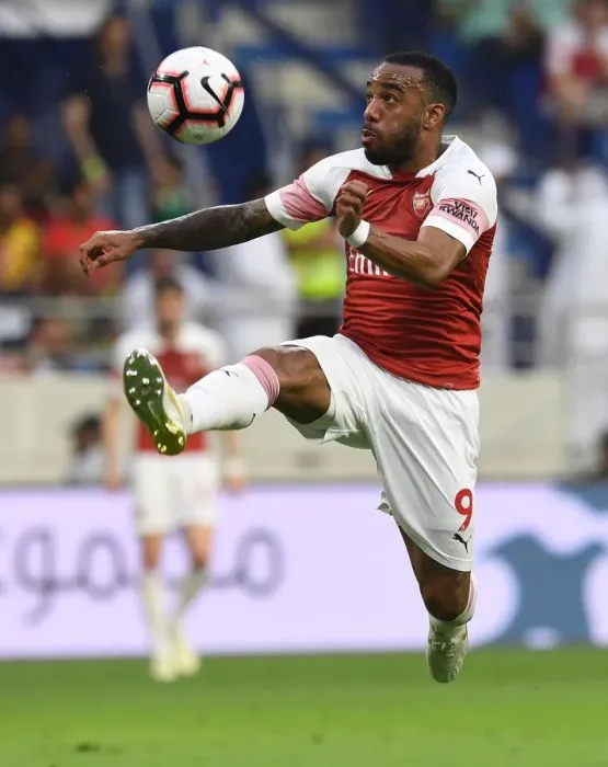 Framed Print : Alexandre Lacazette in Action: Arsenal vs Al-Nasr Dubai SC (2019) Framed Print : Alexandre Lacazette in Action: Arsenal vs Al-Nasr Dubai SC (2019)