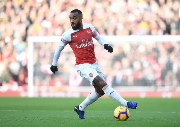 Framed Print : Alexandre Lacazette in Action: Arsenal vs Burnley, Premier League 2018-19 Framed Print : Alexandre Lacazette in Action: Arsenal vs Burnley, Premier League 2018-19