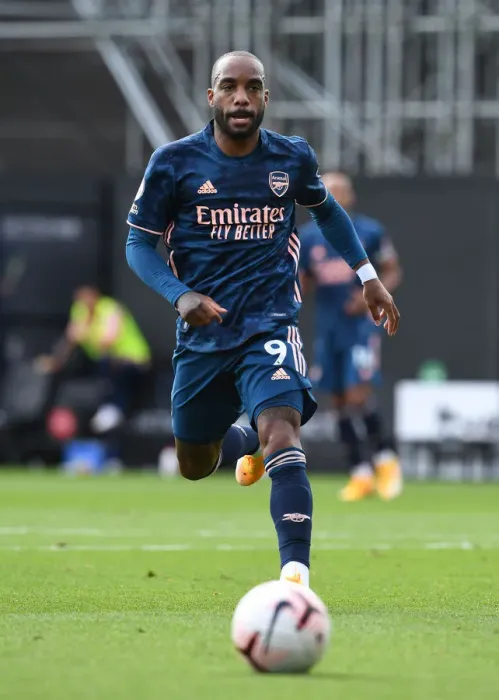 Framed Print : Alexandre Lacazette in Action: Fulham vs. Arsenal, Premier League 2020-21 Framed Print : Alexandre Lacazette in Action: Fulham vs. Arsenal, Premier League 2020-21